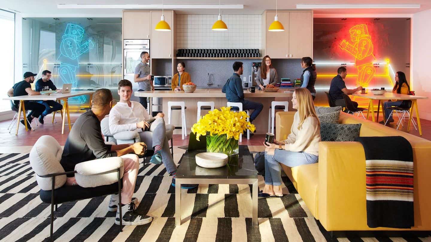 modern collaborative work environment