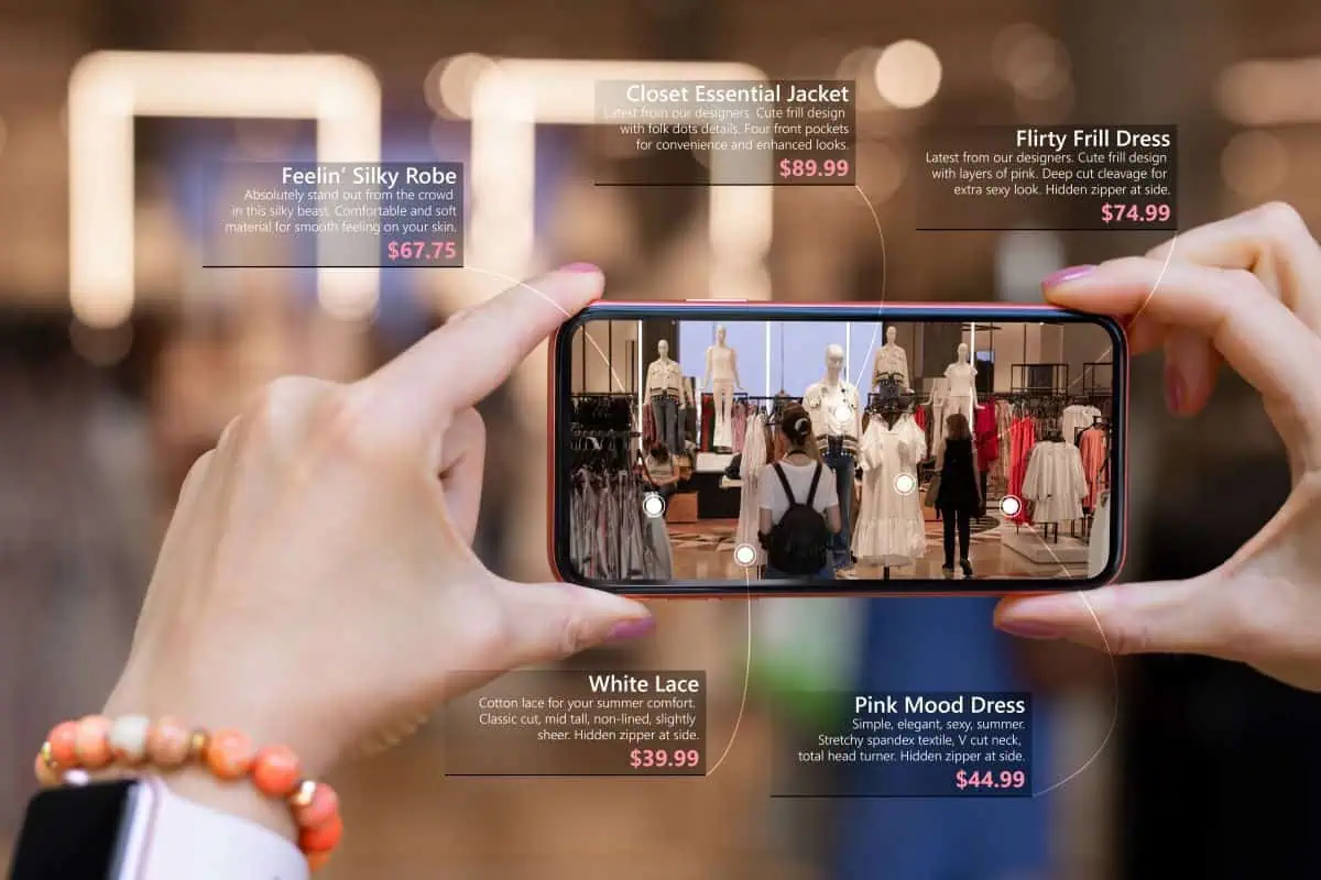virtual shopping metrics.
